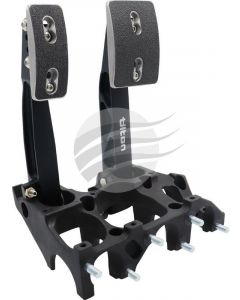 Tilton 600-Series Pedal Assembly Underfoot Brake & Clutch Aluminum