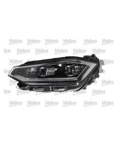 Valeo Headlight Left w/o Bulb For Flashing Light Low Beam LED Electric