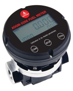 Alemlube Mechanical Oval Gear Meter 1" BSP Digital Display 120L/Min