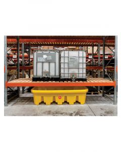 Alemlube Warehouse Under Racking Spill Container 2.2M Long 1,100L Capacity