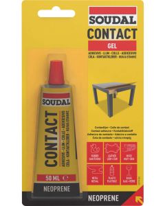 Soudal Contact High Adhesive Strength Fast Drying Gel Blister 50ml
