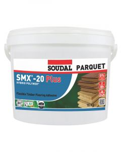 Soudal SMX 20 Plus Hybrid Polymer Flooring Adhesive Bucket Light Brown 16kg