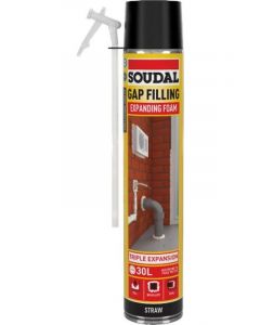 Soudal Straw Gap Filling Expanding Foam Champagne 500ml