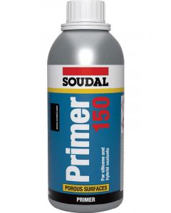 Soudal Primer 150 Porous Surfaces For Silicone and Hybrid Sealants Clear 500ml