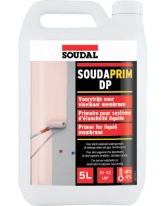 Soudal Soudaprim DP Primer Solvent Free For Porous Pink 5 Litres