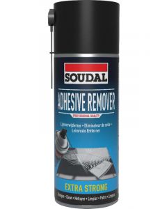 Soudal Adhesive Remover Spray For Fresh Glue Stains Transparent 400ml