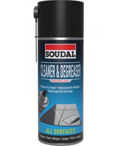 Soudal Fast Drying Cleaner and Degreaser Transparent 400ml