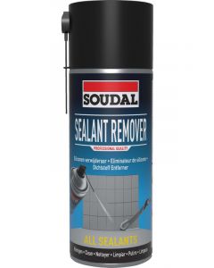 Soudal Fast Working Sealant Remover Spray Based Ready To Use Transparent 400ml
