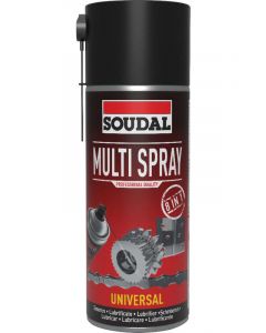 Soudal 8 in 1 High Grade Multi Spray Transparent 400ml
