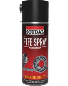 Soudal Heavy Duty High Grade PTFE Spray Transparent 400ml