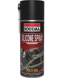Soudal High Grade Silicone Spray Transparent 400ml