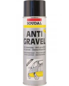 Soudal Antigravel Aerosol Corrosion Protection Black 500ml