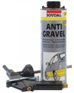 Soudal Durable Antigravel Gun Applied Paintable Grey 1kg