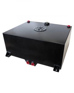 Aeroflow Aluminium 76L Fuel Cell Cavity/Sump & Fuel Sender Black  AF85-2200ASBLK