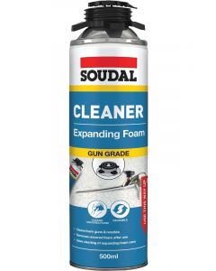 Soudal Cleaner Expanding Foam Gun Grade 500ml
