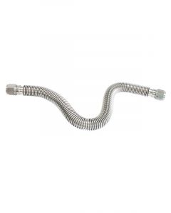 Aeroflow -10AN Flexible Turbo Drain Hose 650mm Long 304 Stainless Steel