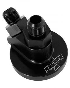 System One Billet Block Adapter Black