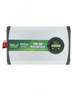 Hulk 4x4 Pure Sine Wave Inverter 2000W 12VDC To 240VAC True Sine Wave