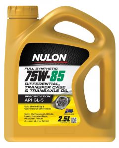Nulon 75W-85 Differential Transfer Case & Transaxle Oil 2.5L