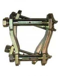 Caloffroad Greasable Shackle Pair For Landcruiser 76 78 79 Series