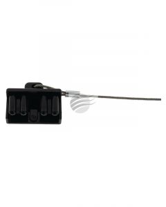 Hulk 4X4 Black Plastic Cover For 50Amp Connector w/ Cable Pack of 1