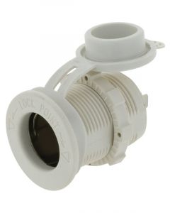 Hulk 4X4 Accessory Power Socket White 12/24V 20A @12V Non Led