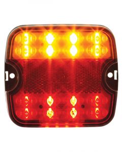 Hulk 4X4 Led Stop/Tail/License Plate Lamp 9-33V w/ Reflector 0.5M
