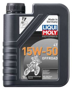 Liqui Moly High Performance Motorbike 4T 15W-50 Offroad Motor Oil 1L