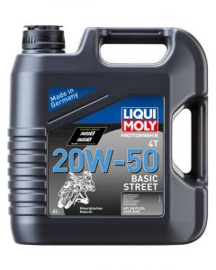 Liqui Moly Motorbike 4T 20W-50 Basic Street Motor Oil 4L
