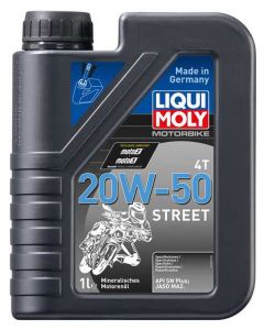 Liqui Moly Motorbike 4T 20W-50 Mineral Street Motor Oil 1L