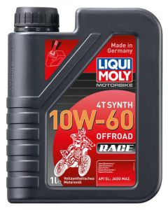 Liqui Moly Full Synthetic Motorbike 4T 10W-60 Offroad Race Motor Oil 1L