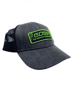 Goss Merchandise Cap with "The Genuine Alternative" Design Black/Green