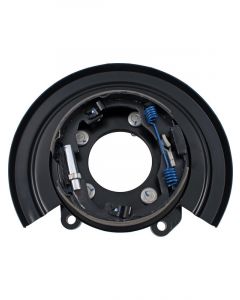 Dorman Brake Backing Plate Steel Black Shoes Inc. For Ford Rear Left