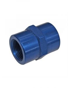 Fragola Fitting Coupler Union NPT to NPT Straight 3/8" NPT Aluminium