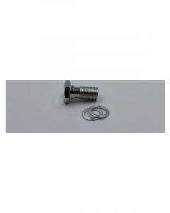Fragola Brake Adapter Fitting Banjo Bolt 12mm x 1.0 Steel Zinc Plated