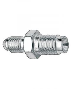 Fragola Brake Adapter Fitting Male -4AN to Male 9/16" x 18 Thread Steel