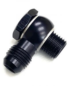 Fragola Brake Adapter Fitting -6AN Banjo 14mm x 1.5 Banjo Bolt Black