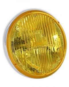 Holley RetroBright LED Headlight Sealed Beam 5.75" Round Yellow