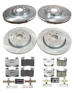 Power Stop Z26 Street Warrior Brake Upgrade Kit Rotor and Pad Combo