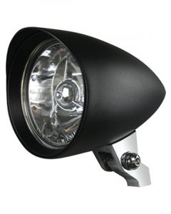 Ultima Headlight Black Tri-Bar Bullet 4 1/2'' H4 55/60