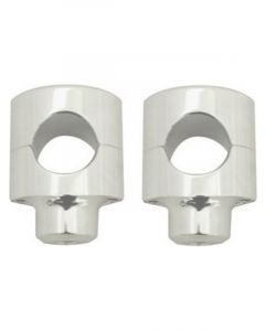 Zodiac Riser Set Infinity Chrome 1.50" Bars 2" High
