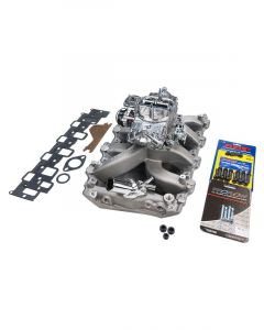 VPW Intake Manifold & Carburettor Kit Silver Series For Holden V8
