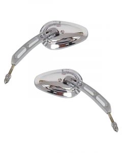 Attitude Rearview Mirror Universal 8mm For Harley Touring Sportster