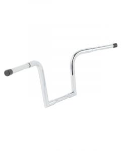 Attitude Hefty Bars 12in Rise 1-1/4 Dia Handlebars Chrome