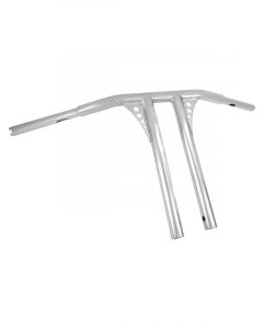Attitude T Factor Handlebar 1-1/4 T-Bars 16in Chrome For Harley