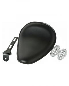 Attitude Universal Solo Seat Saddle & Bracket Kit For Harley