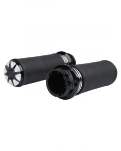 Attitude Handlebar Hand Grips Gel Rubber 1" For Harley Road Glide
