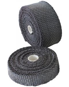 Aeroflow Exhaust Insulation Wrap 2 Inch Wide, 50ft Length Black