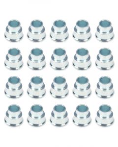 Allstar Performance Reducer Spacers 5/8 to 1/2x1/2 Steel Pack 20