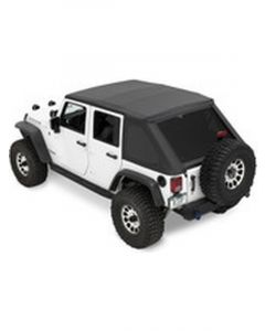 Bestop Ascent Soft Top Black For 07-18 Jeep Wrangler JK